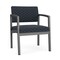 Lesro Lenox Steel Wide Guest Chair Metal Frame, Charcoal, RS Night Sky Upholstery LS1201 - alternate 1